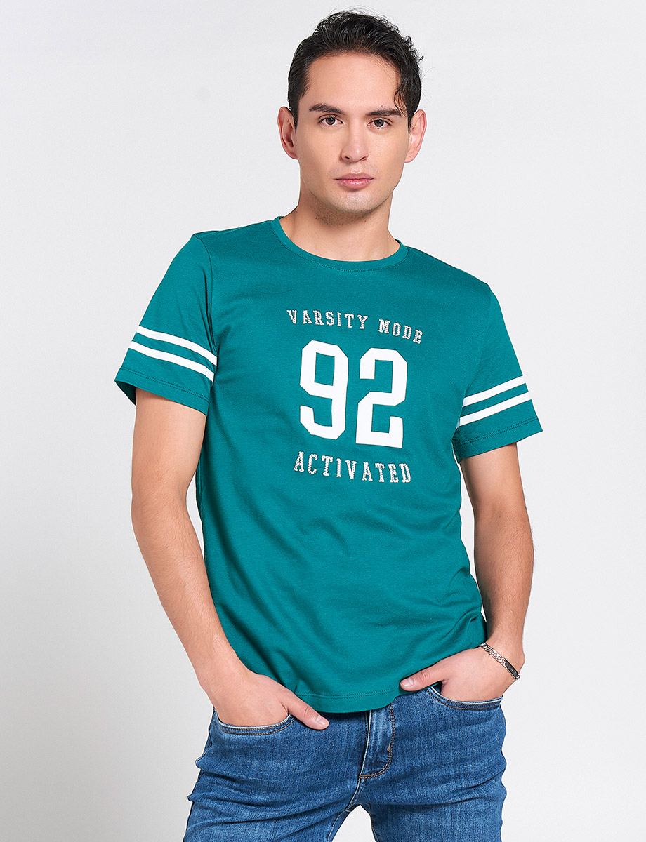 Camiseta Verde Varsity Mode