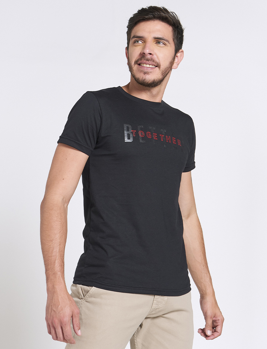 Camiseta Negra Better Together