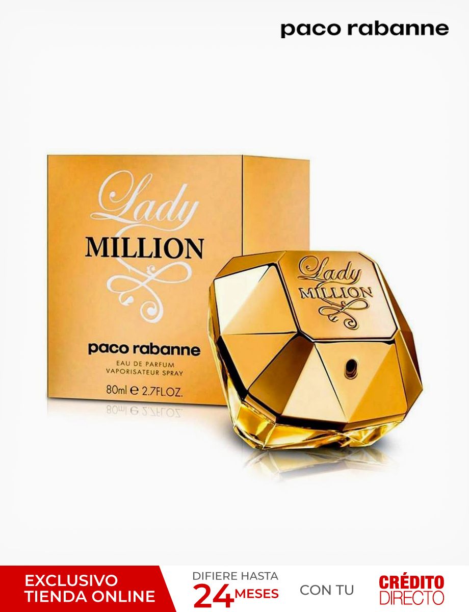 Perfume Lady Million 80ml | Paco Rabanne