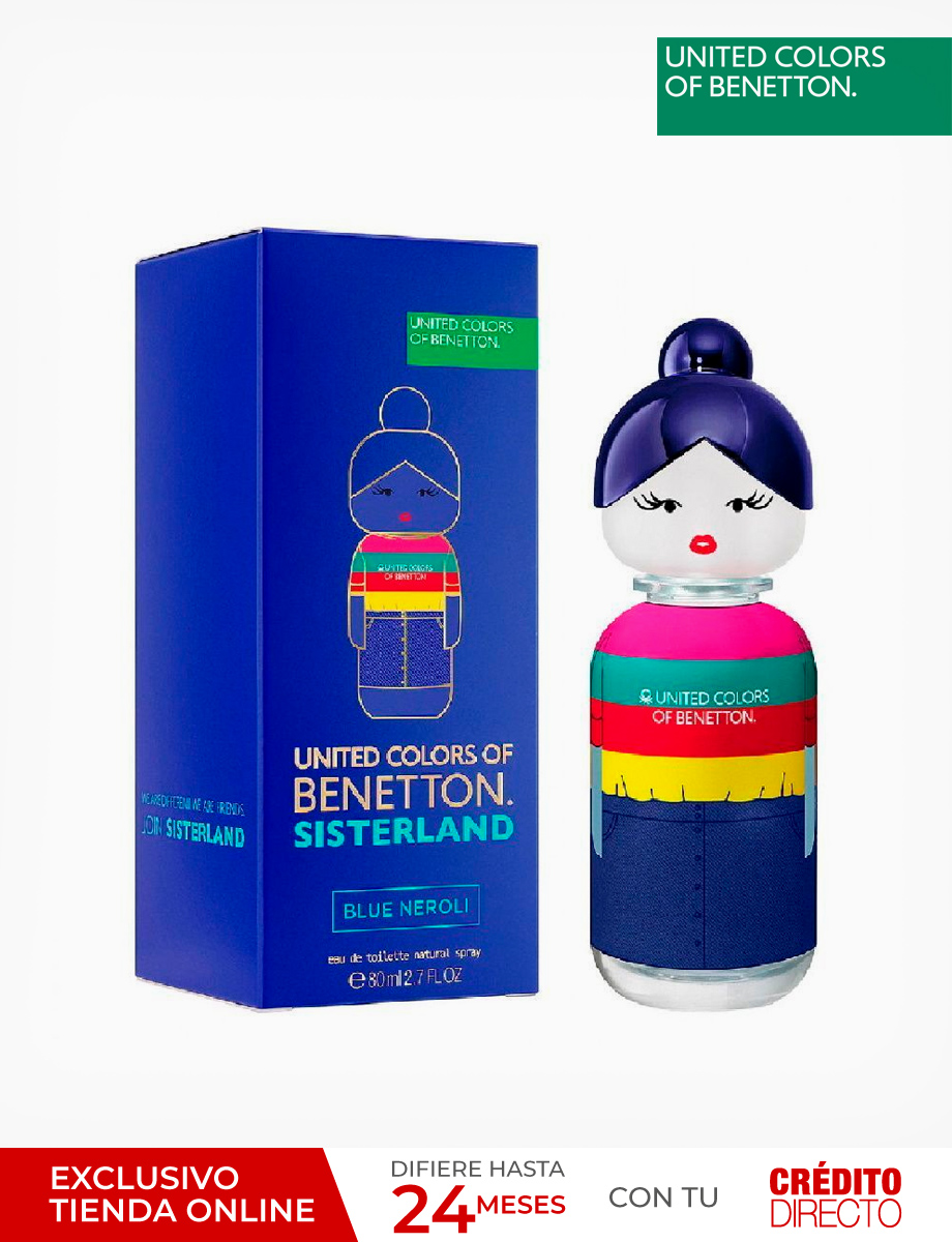Perfume Sisterland Blue Neroli 80ml | Benetton