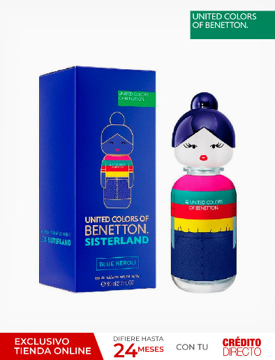 Perfume Sisterland Blue Neroli 80ml | Benetton