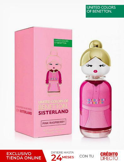 Perfume Sisterland Pink Raspberry 80ml | Benetton