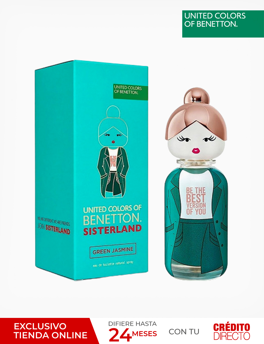 Perfume Sisterland Green Jasmine 80ml | Benetton