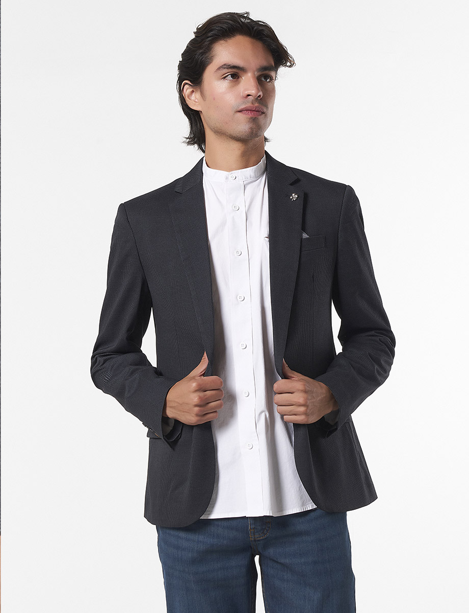 Blazer Gris Oscuro