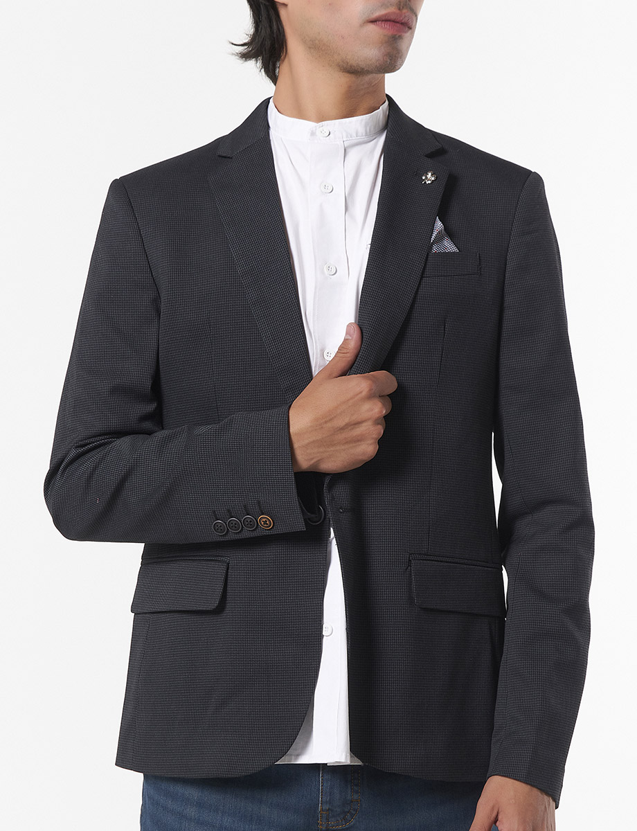 Blazer Gris Oscuro