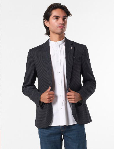 Blazer Gris Oscuro