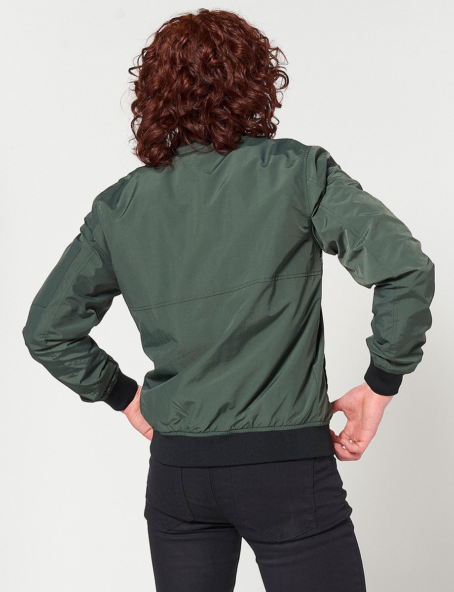 Chaqueta Bomber Verde militar