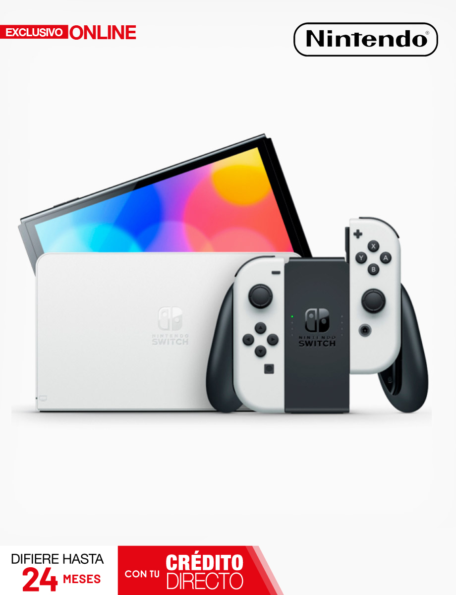 Nintendo Switch OLED Blanco 64GB