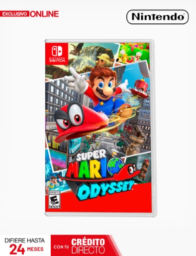 Juego de Video Super Mario Odyssey | Nintendo Switch