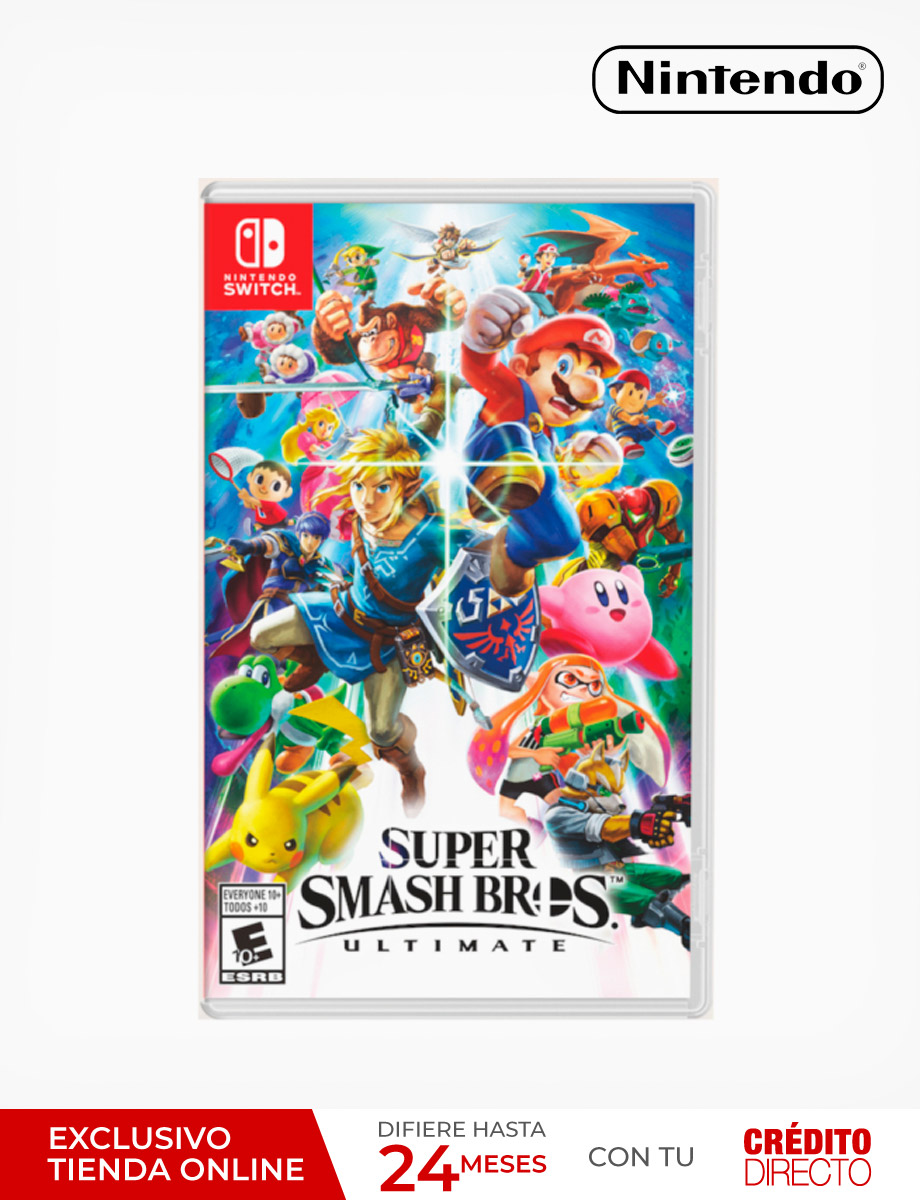 Juego de Video Super Smash Bros Ultimate | Nintendo Switch
