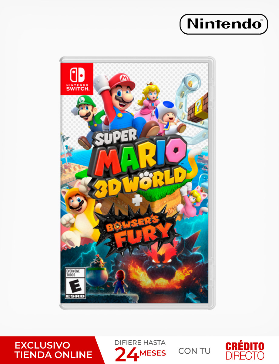 Juego de Video Super Mario 3D World | Nintendo Switch
