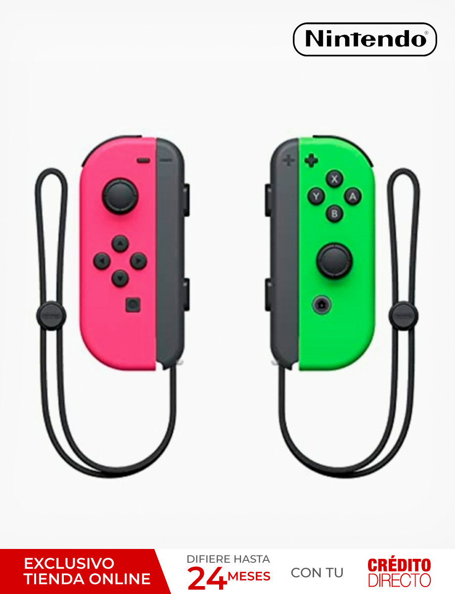 Controles Joy-Con Neón Rosa/Verde | Nintendo Switch