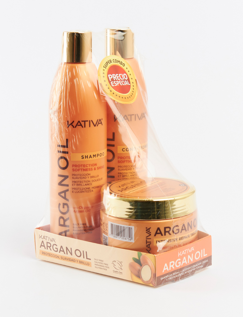 Pack Shampoo y Acondicionador Argan Oil | Kativa