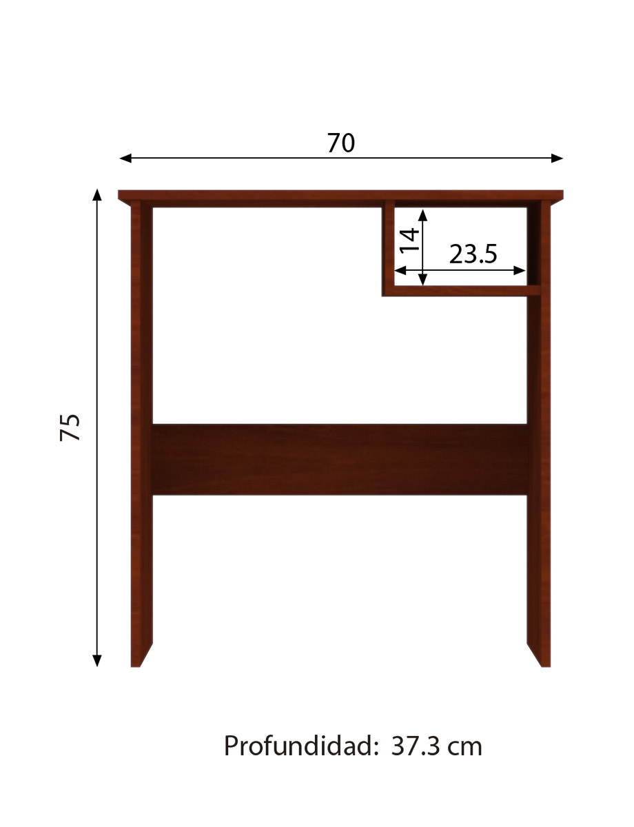 Escritorio Super Eco sin Cajones | Mueble Fácil
