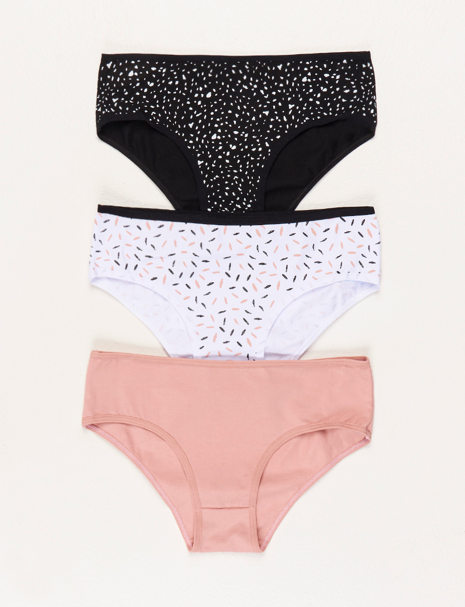 Set Panty Bikini Estampados x3