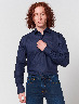 Camisa Azul Marino Llana