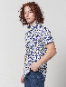 Camisa Prints Ramas Blanco