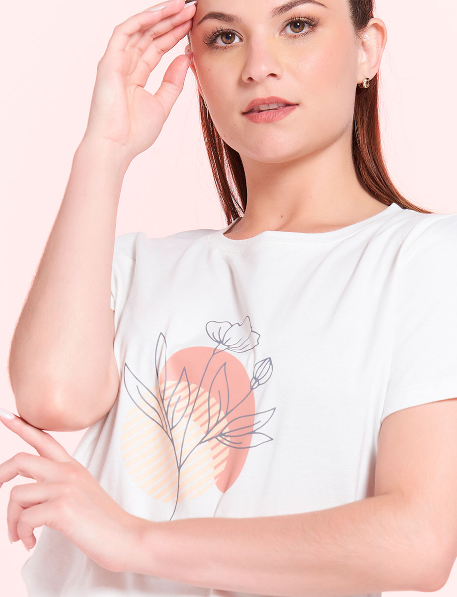 Camiseta Be Unique Blanca