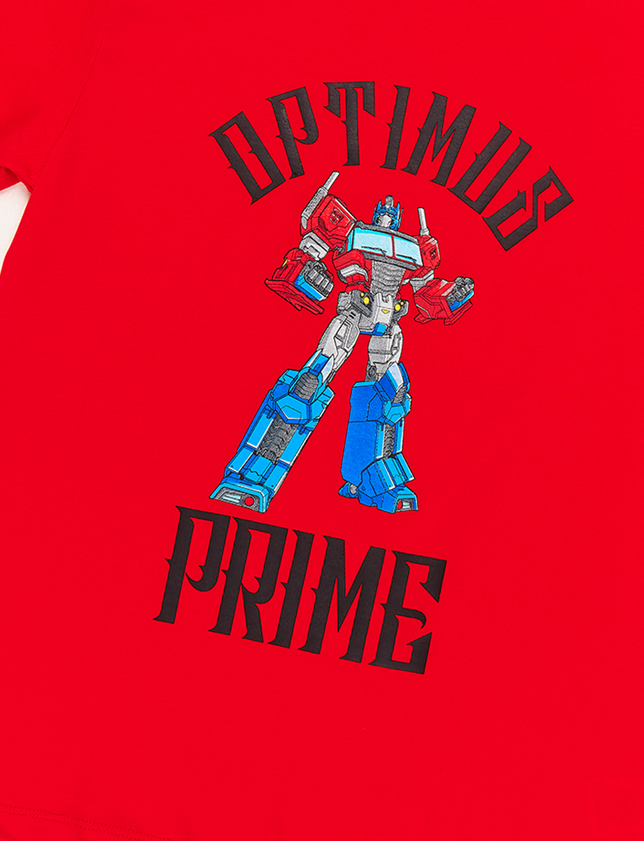 Camiseta Optimus Prime Rojo