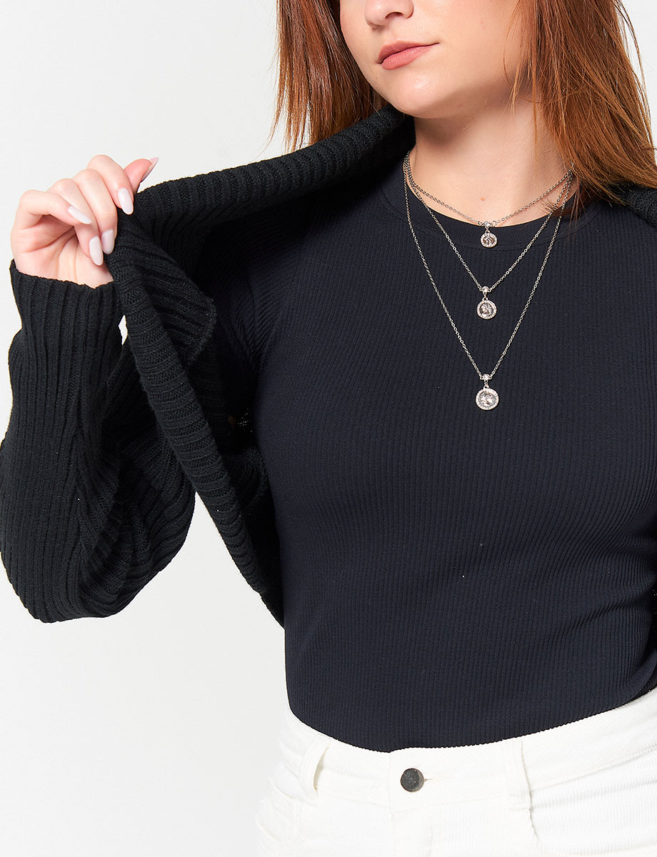 Sweater Bolero Negro