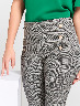 Legging a Cuadros con Botones Decorativos
