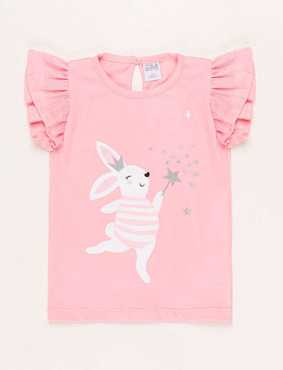 Camiseta Conejo con Vuelos