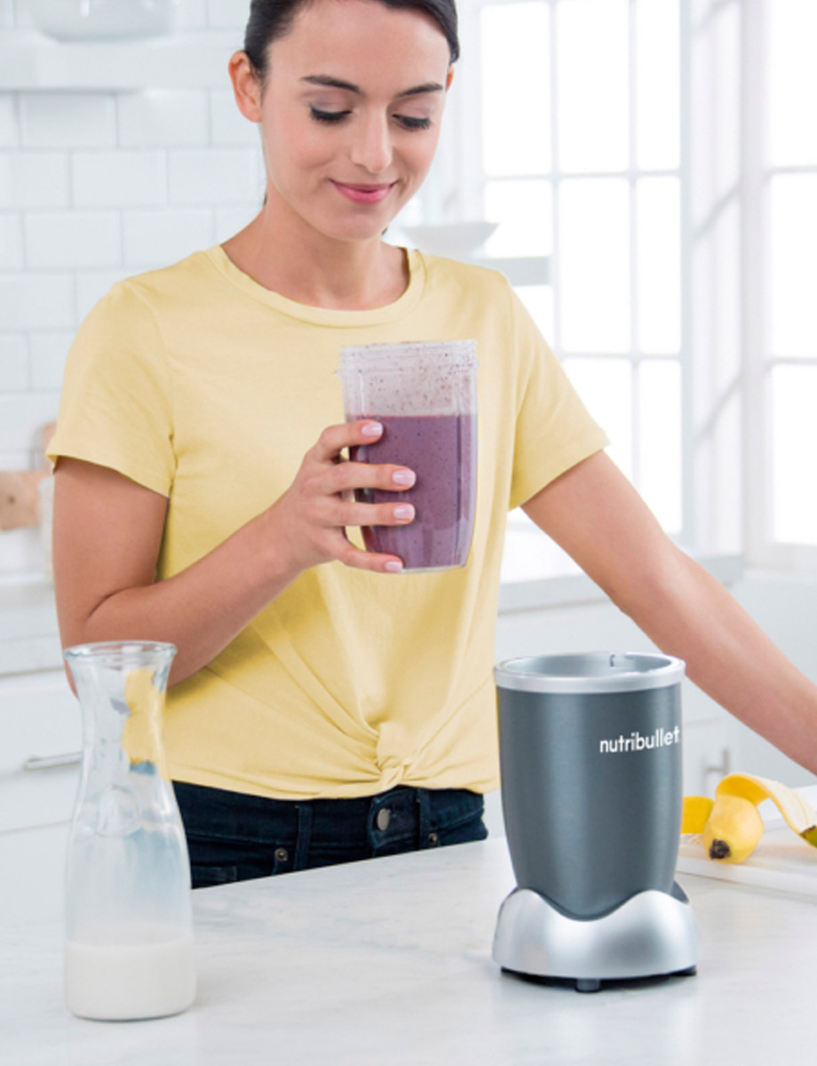 Licuadora 8 Piezas 600W Gris | Nutribullet