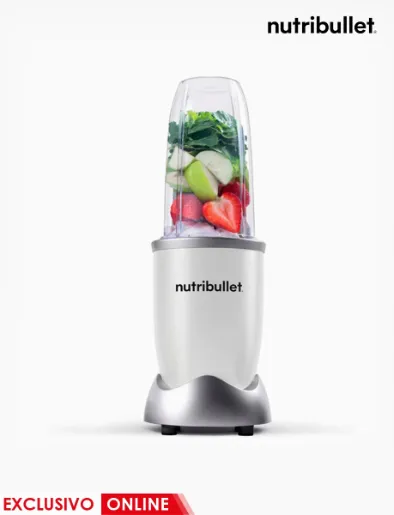 Licuadora 9 Piezas 900W Blanco | Nutribullet