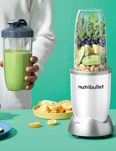 Licuadora 9 Piezas 900W Blanco | Nutribullet