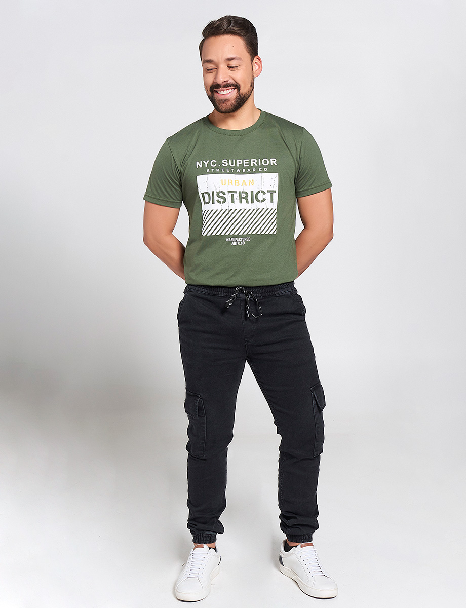 Jogger Cargo Negro