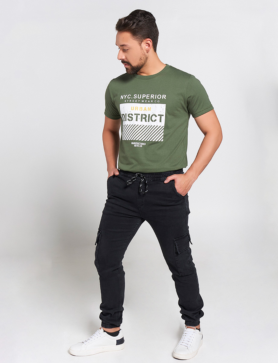 Jogger Cargo Negro