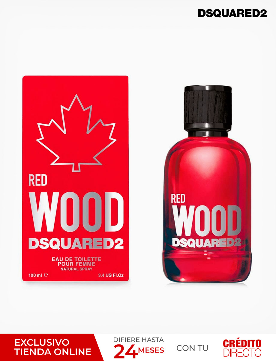 Perfume Red Wood Pour Femme 100ml | Dsquared2