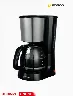 Cafetera 12 Tazas 800W Negro | Imaco