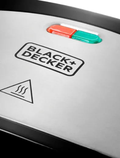 Sanduchera 2 Panes 700W | Black+Decker