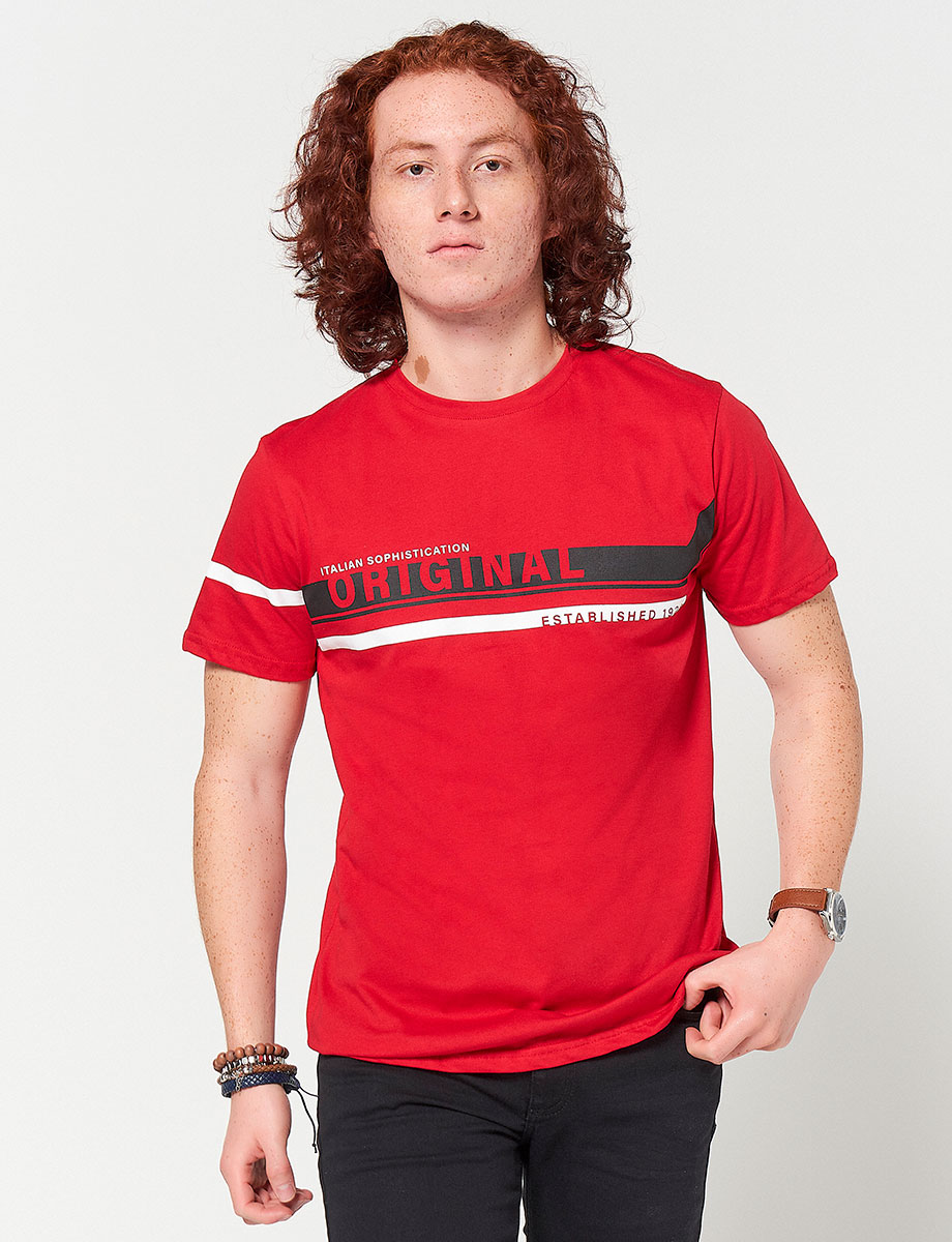 Camiseta Original Rojo
