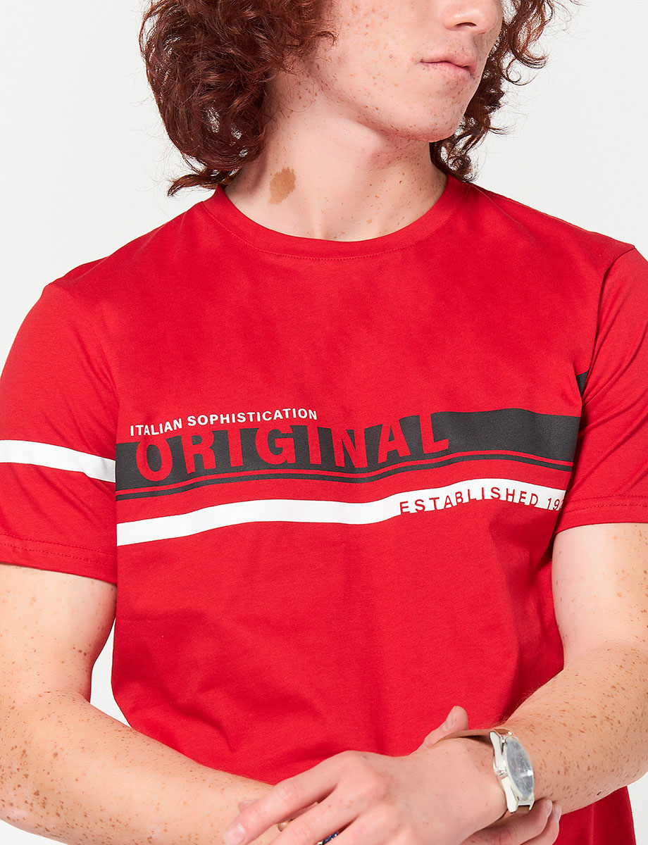 Camiseta Original Rojo