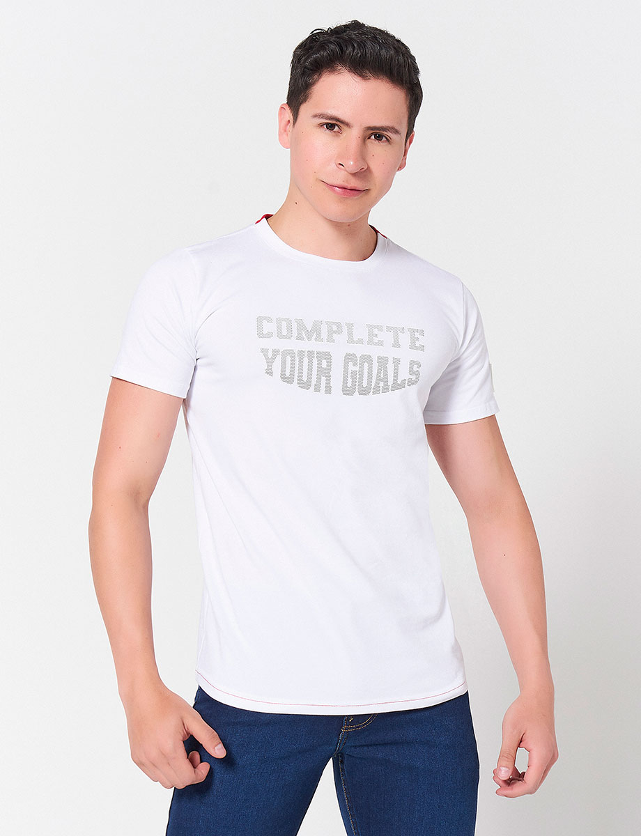 Camiseta Your Goals Blanco