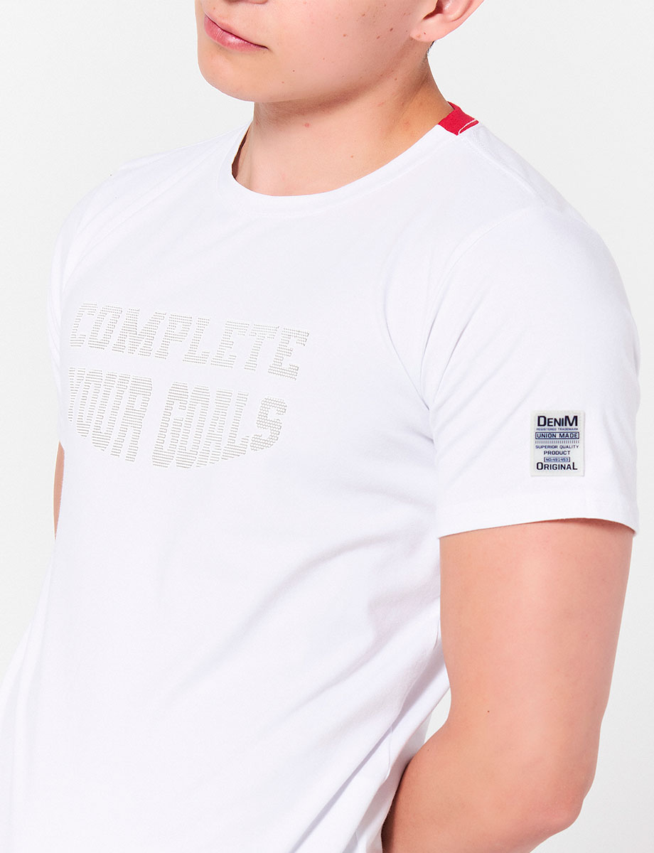 Camiseta Your Goals Blanco