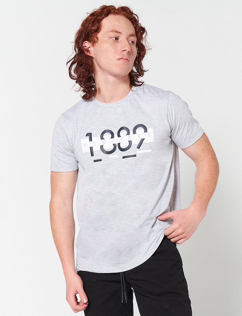 Camiseta 1889 Gris