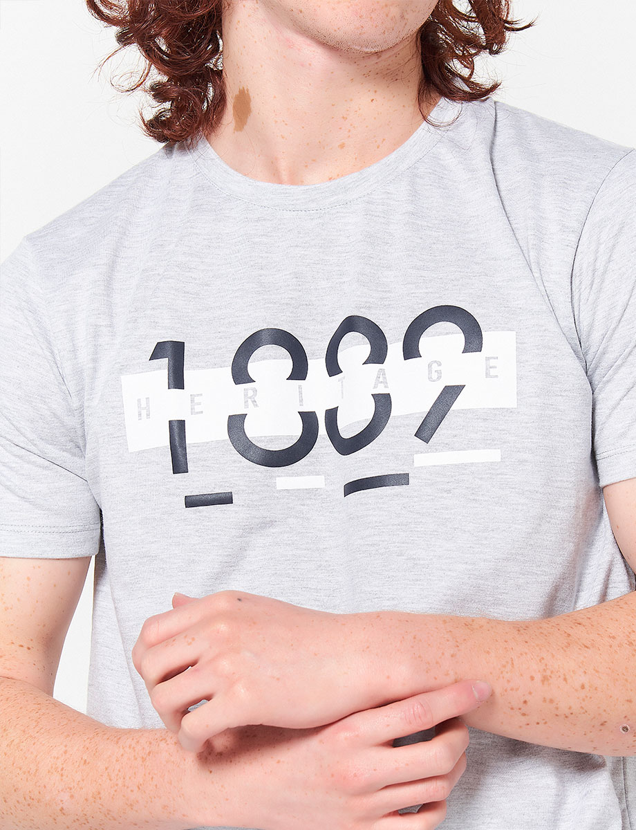 Camiseta 1889 Gris