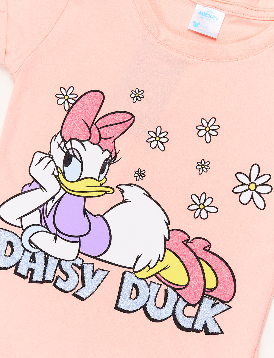 Camiseta Daisy Duck Salmón