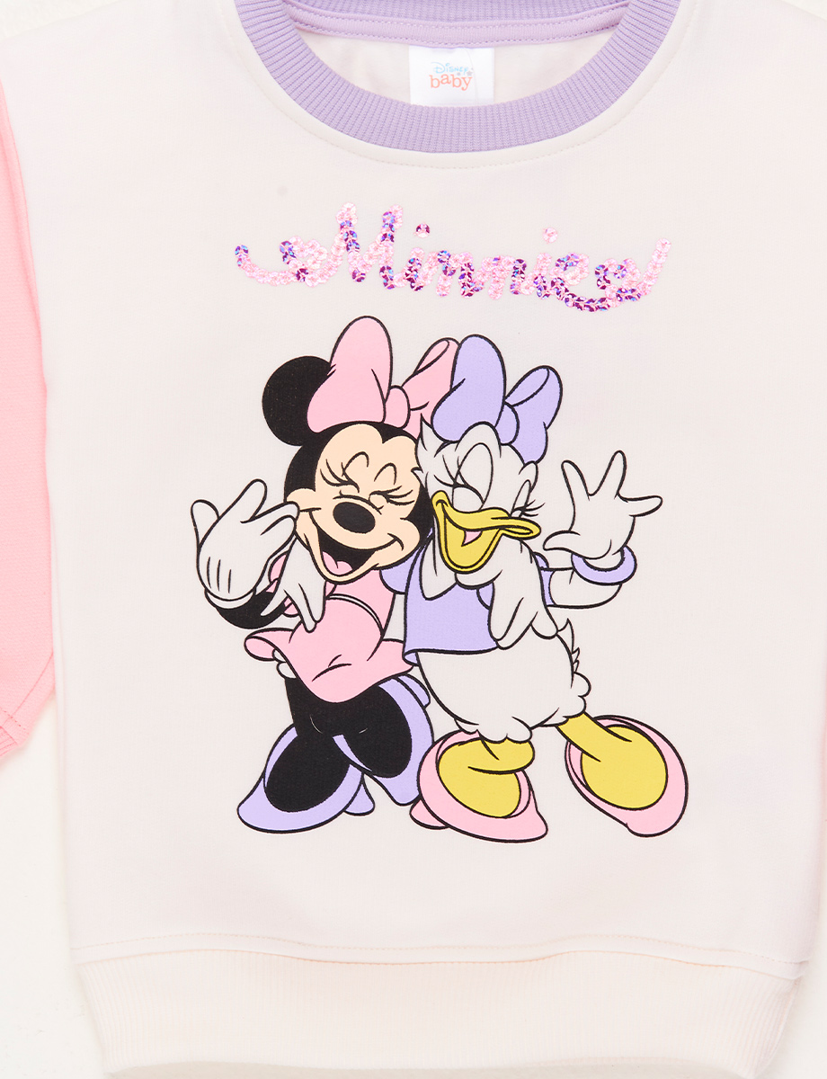 Chompa Bloques de Color Minnie & Daisy
