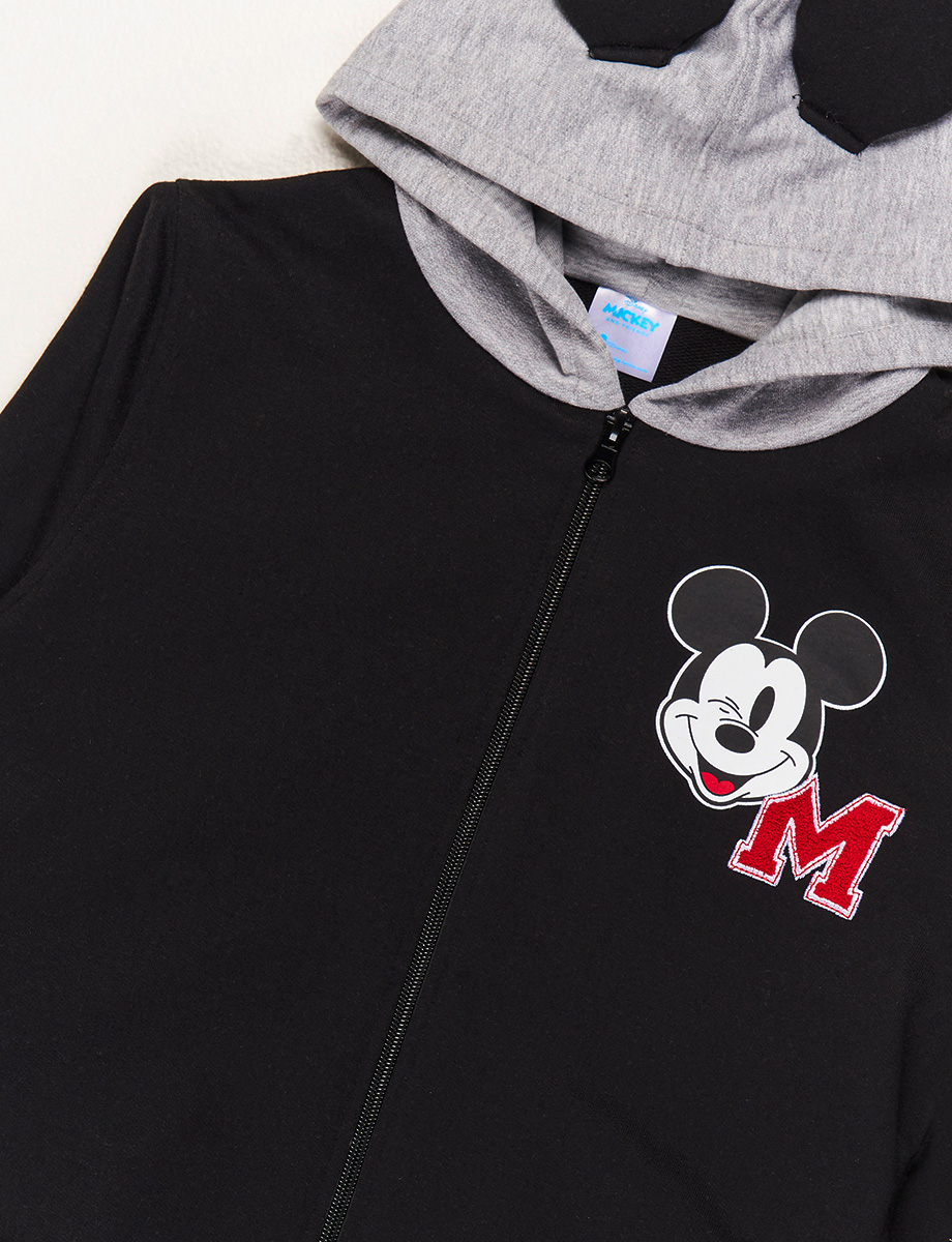 Chompa Bomber Mickey Negro