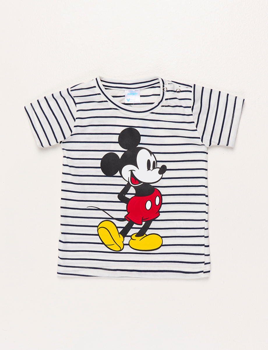Camiseta a Rayas Mickey Mouse
