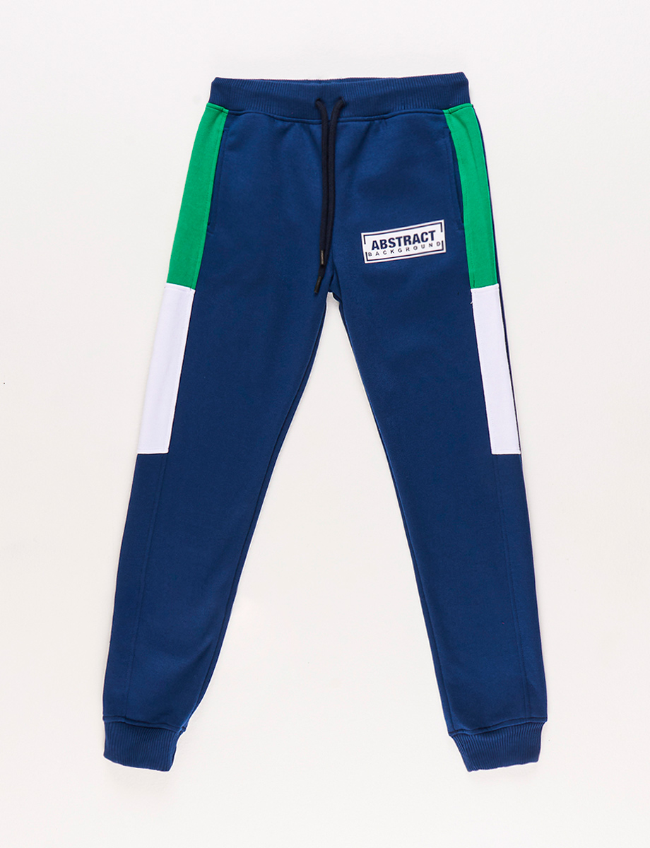 Jogger Bicolor Azul