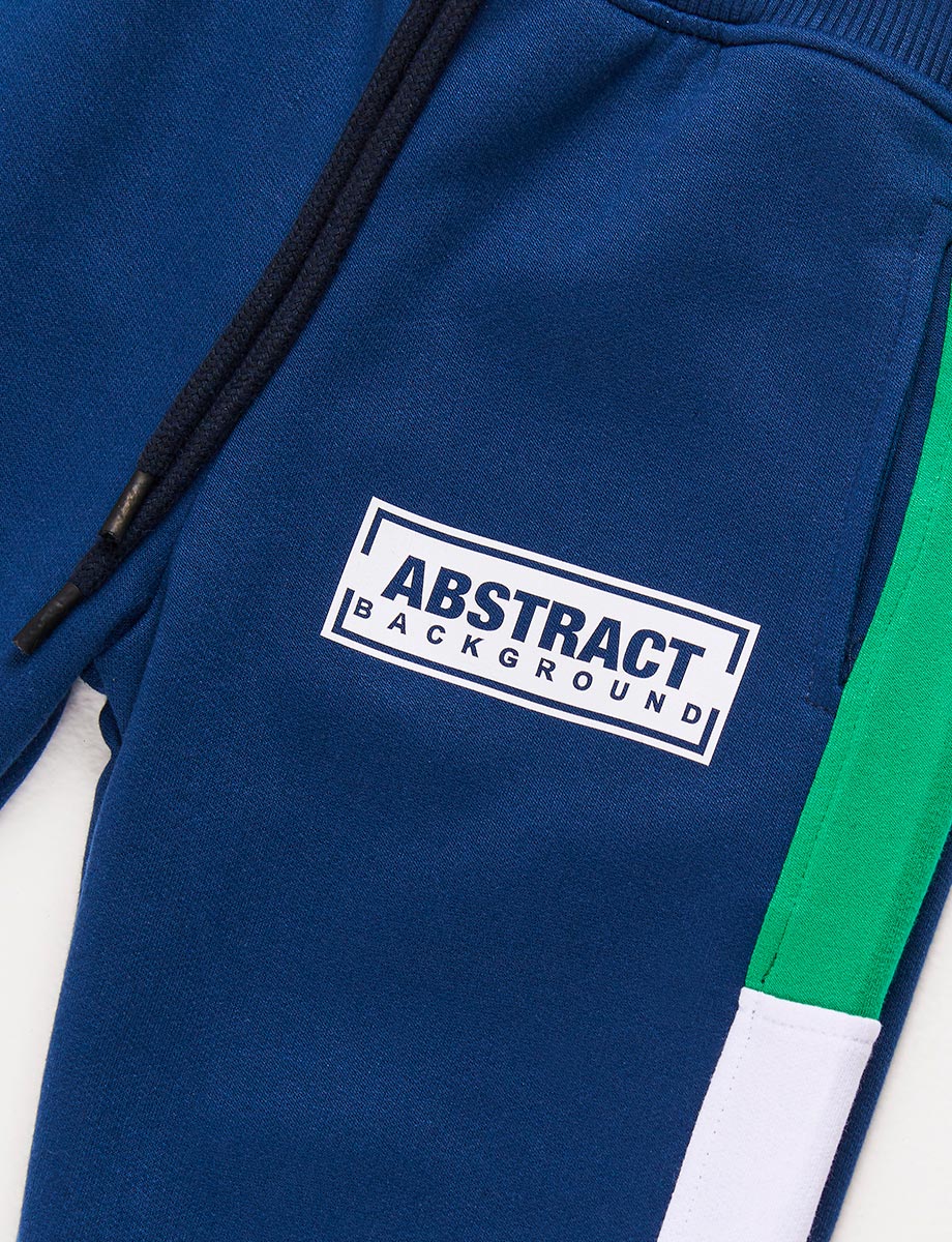 Jogger Bicolor Azul