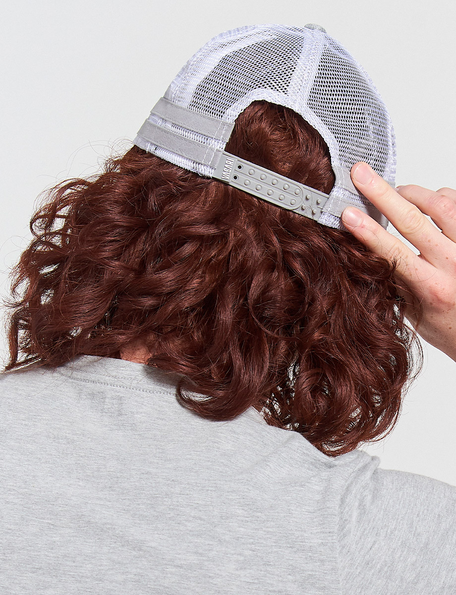 Gorra Casual Gris con Malla | Vasari
