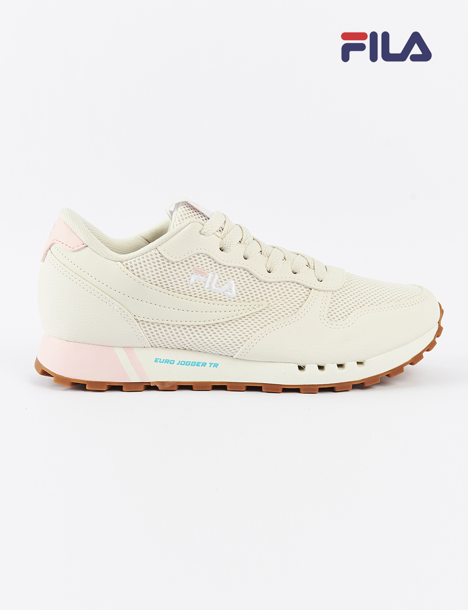 Sneaker Beige con Cordones | Fila