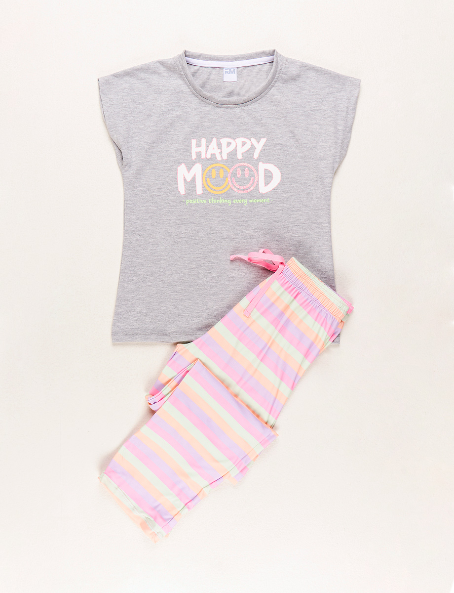 Pijama Camiseta + Pantalón Happy
