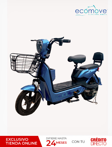 Scooter Eléctrico EB 500W Azul | Ecomove